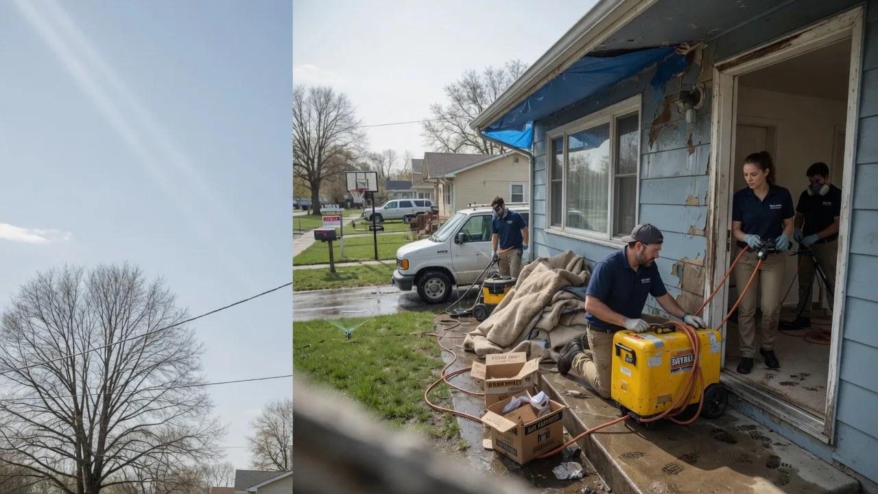 Basement Flood Cleanup in Taswell, IN near me